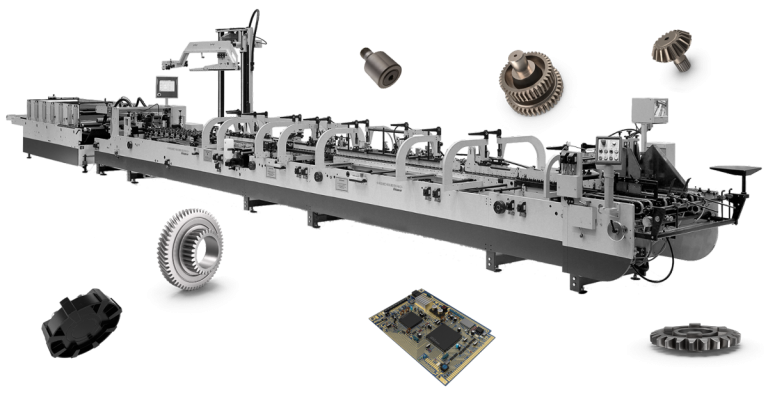 German Graphic Systems GGS Faltschachtelklebemaschine